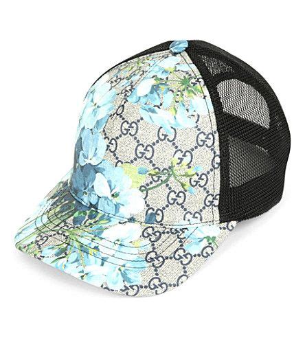 gucci floral cap